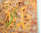 A picture of step 8 of Shredded beef.