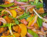 Foto del paso 7 de la receta: Pollo con durazno 🍑, Chifa 💚