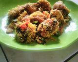 Foto langkah ke 10 dari resep Ayam Serundeng Cabe merah.