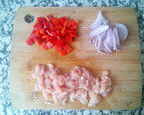 Foto del paso 2 de la receta: Lomo de cerdo con nata al curry con arroz blanco