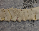 Foto del paso 3 de la receta: Trenza de hojaldre de pavo y queso