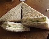Foto del paso 2 de la receta Sándwiches pequeños de pepino para aperitivo