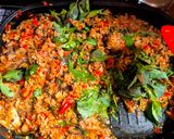 Foto langkah ke 6 dari resep Sambal Cakalang kemangi.