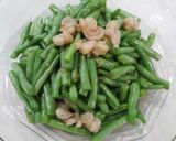 Foto langkah ke 4 dari resep Tumis Buncis Udang.