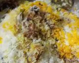 A picture of step 11 of Quick Biryani 😋.
