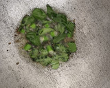A picture of step 2 of Maharashtra style kanda poha.