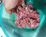Foto del paso 1 de la receta: Albondigón de carne molida de res en mi salsa agridulce