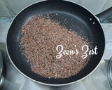 A picture of step 1 of Dates and Flax Seeds.