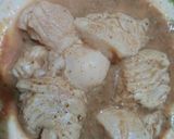 A picture of step 2 of Chicken cheese smashed potatoes.