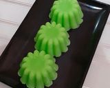 Foto langkah ke 4 dari resep Puding Santan Sirup Melon.