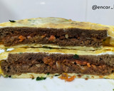 Foto del paso 5 de la receta: Sándwich de centeno de sobrasada y queso envuelto en tortilla