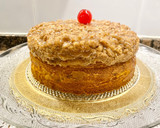 Foto del paso 13 de la receta: Pastel de manzana, pasas y nueces tipo alemán