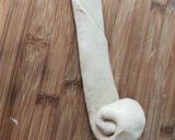 A picture of step 10 of Qeema lobia paratha roll !.