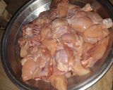A picture of step 1 of Chicken korma ♥️.