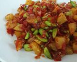 Foto langkah ke 4 dari resep Sambal Kentang Pete.