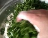 A picture of step 2 of Stuffed Palak Paratha.