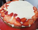 Foto del paso 9 de la receta: Tarta de vainilla con buttercream cheese y fresas