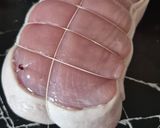 Une image de l'étape 2 de Rôti filet de dinde aux lardons en cocotte.
