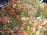 Cazuela de lentejas con chorizo antioqueño y tocineta