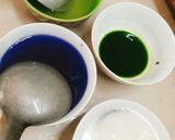 Hình bước làm 2 của món Rau câu trái đất (rau câu sơn thủy)