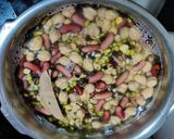 A picture of step 1 of Dhaba style spicy mixed dal (with and without egg).