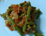 Foto del paso 9 de la receta: Judías verdes con tomate, jamón y pimiento morrón