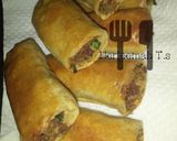 A picture of step 4 of Meat roll.