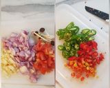 Foto langkah ke 3 dari resep Tongkol sambal goreng santan.