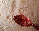 A picture of step 2 of Besan ka papad.