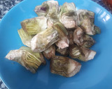Foto del paso 1 de la receta: Fideos con costilla y alcachofas