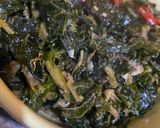 Foto langkah ke 4 dari resep Tumis daun pepaya.