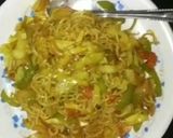 A picture of step 7 of Vegetables desi masala noodles🍜.