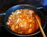 Foto del paso 11 de la receta: Mollejas en salsa de hortalizas con guarnición de arroz
