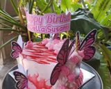Foto langkah ke 12 dari resep Kue Ulang Tahun Blackforest Kukus.