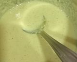 A picture of step 2 of Malpua Rabdi.