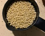 A picture of step 1 of Red poha Proso millet Dosa.