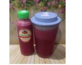 Diet Juice Lemon Guava Purple Cabbage Raspberry langkah memasak 2 foto