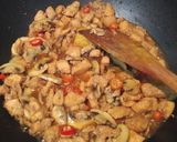 Foto langkah ke 7 dari resep Ayam Jamur Saus Tiram.