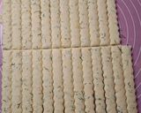 Túrós-kapros szezámmagos grissini recept fázis 3 fotója