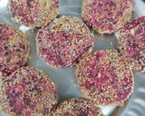 A picture of step 3 of Beetroot kabab.