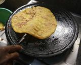 A picture of step 14 of Pooranam Obbattu.