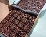 Foto langkah ke 7 dari resep Brownies shiny crust.