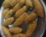 A picture of step 3 of Soya cutlet.
