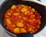 Foto del paso 4 de la receta: Ñoquis con boloñesa de pulpo