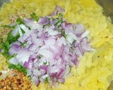 A picture of step 3 of Roasted Masala Cutlets.