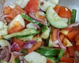 वेज लाइम सैलेड(veg.lime salad recipe in hindi) रेसिपी चरण 4 फोटो