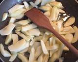 Εύκολη μηλόπιτα με κρέμα και σφολιάτα φωτογραφία βήματος 2
