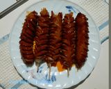Foto langkah ke 8 dari resep Sosis Bakar Saus Tiram.