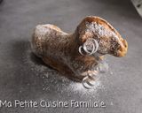 Une image de l'étape 3 de Lamele, petit agneau de Pâques alsacien.