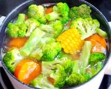 Hình bước làm 2 của món Canh RAU CỦ hầm xương 🥦🥕🌽